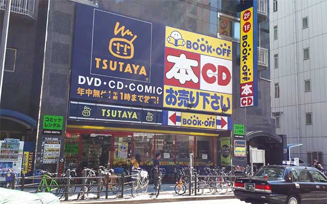 tsutaya 大阪 人気 cd 多い