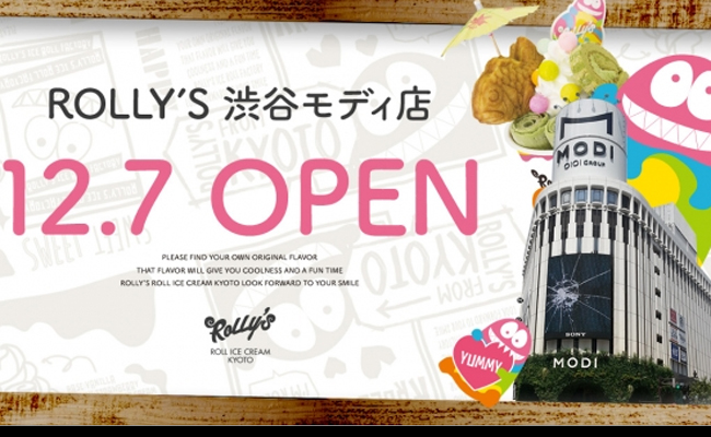 ROLLY'S ROLL ICE CREAM KYOTO 渋谷モディ店