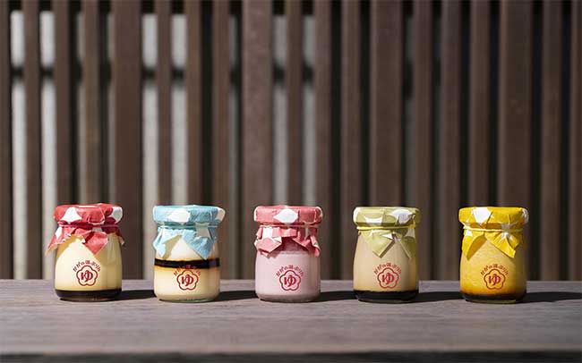 かがの湯ぷりん