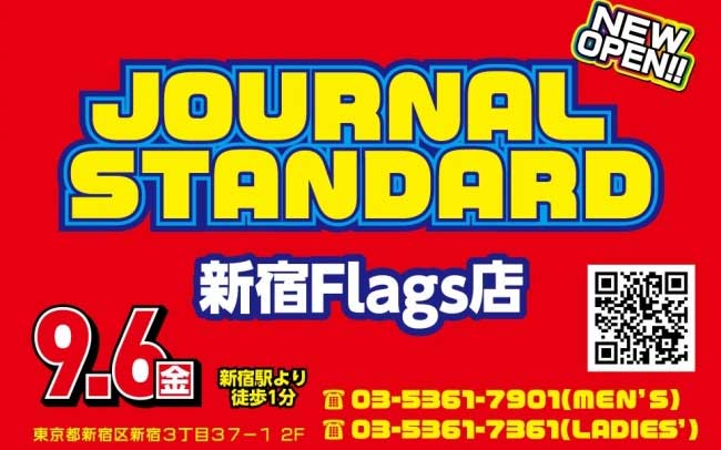 JOURNAL STANDARD 新宿Flags店