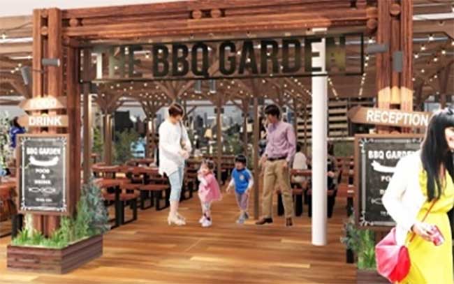 THE BBQ GARDEN in てんしば i:na