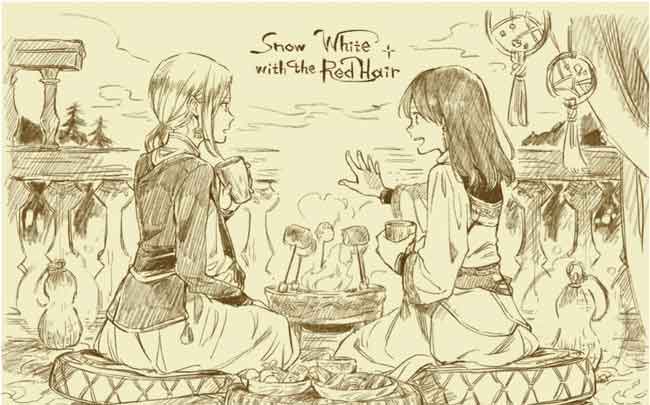 15th Anniversary 赤髪の白雪姫コラボレーションカフェ